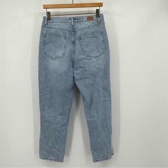 Simple Society Woman’s Super High Rise Baggy Blue Jeans Size 9/29 F4 - Picture 3 of 9